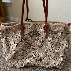 Anthropologie Weekender Tote